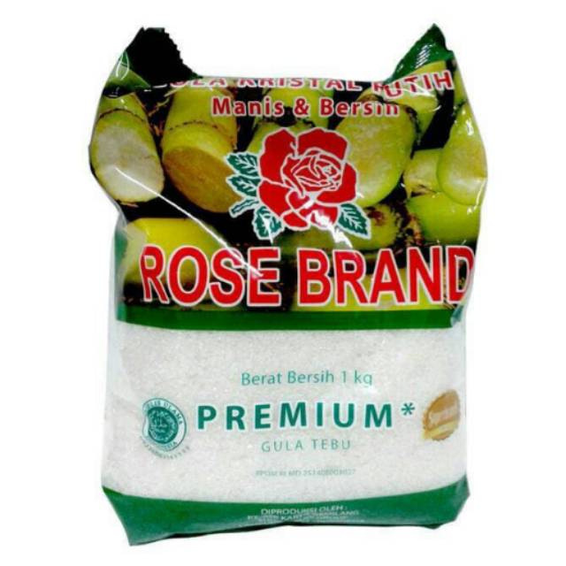 

Rose Brand Gula Pasir Premium Kemasan 1Kg Sugar