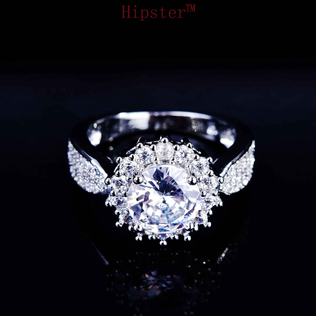 Exquisite Moissanite Ring Fashion Accessories for Women