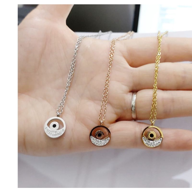 Kalung Titanium Wanita Terbaru Model Korea