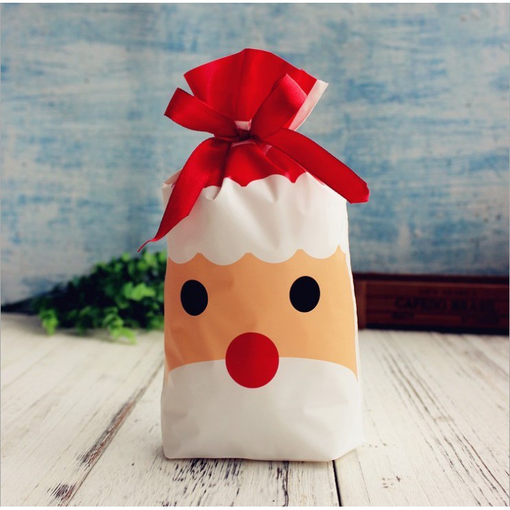 CBWH plastik bingkisan permen natal christmas candy goodie bag kue