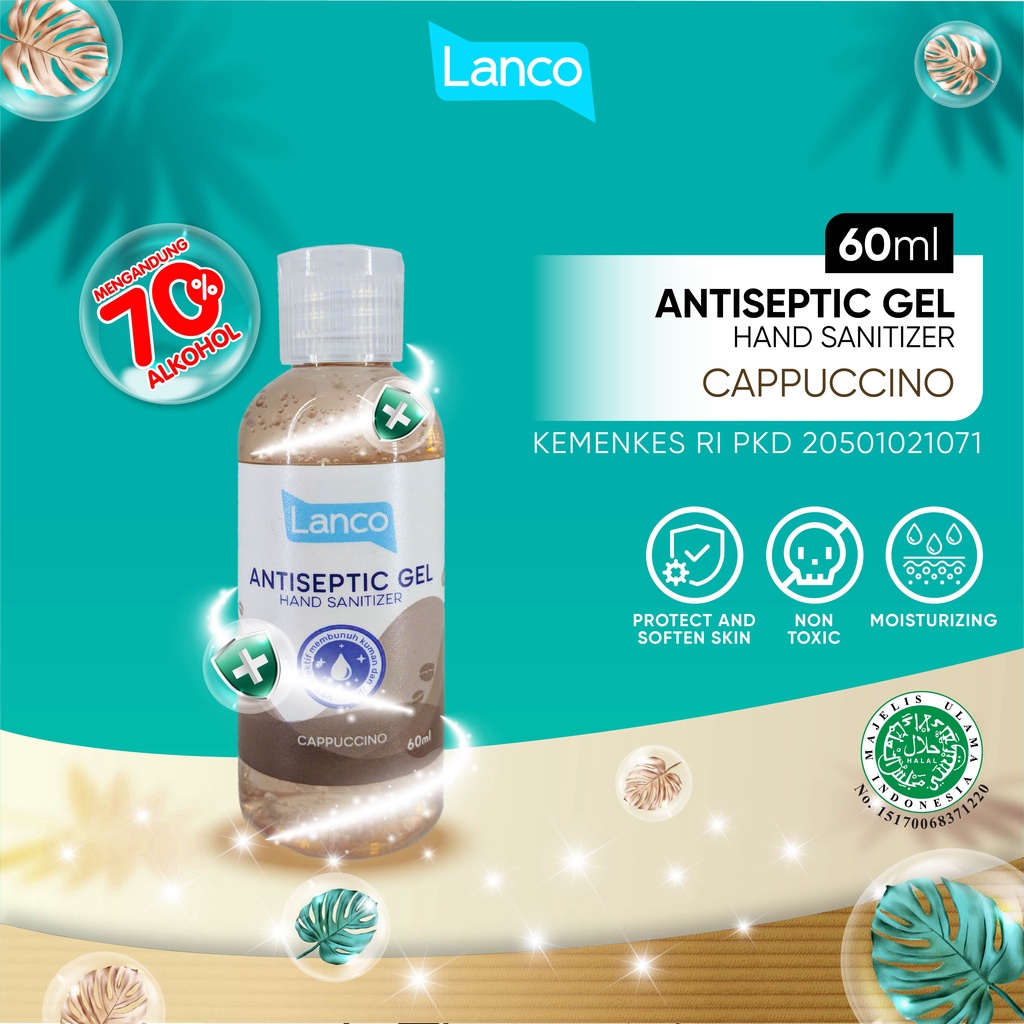 Hand Sanitizer Antiseptic 60 ml Ready Terus Langsung Order Aja