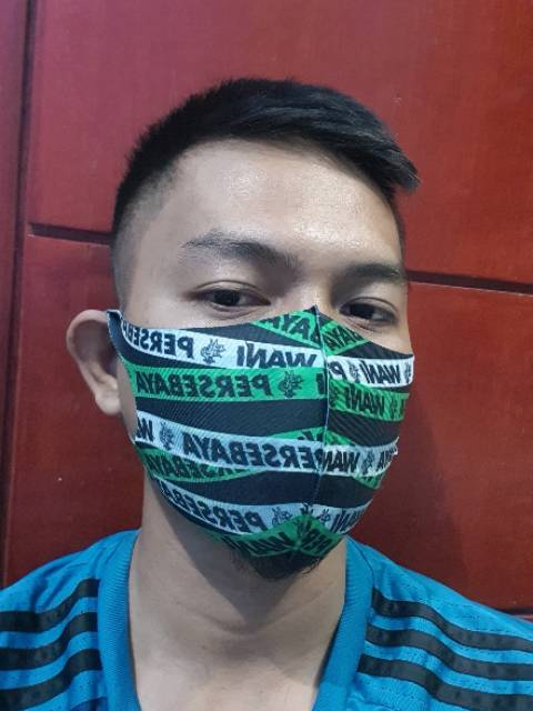 MASKER PERSEBAYA BONEK FULL PRINTING MURAH