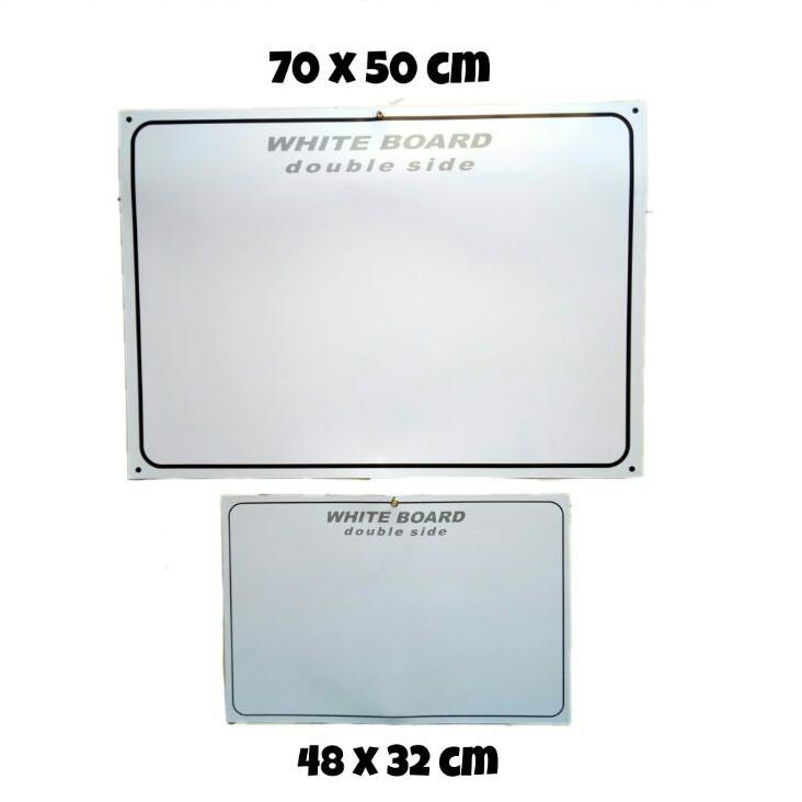 

[PRODUK FRGMT] TIME TABLE WHITE BOARD DUA SISI 70 x 50 cm 7IH