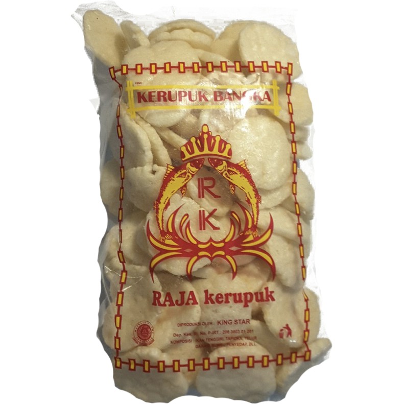 

KERUPUK KEMPLANG MINI GORENG Raja Kerupuk Kemplang Goreng koin kecil 200gr