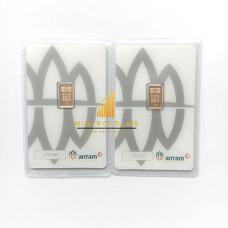 EMAS LM Antam 1 Gram 1 gr Logam Mulia Emas Certieye