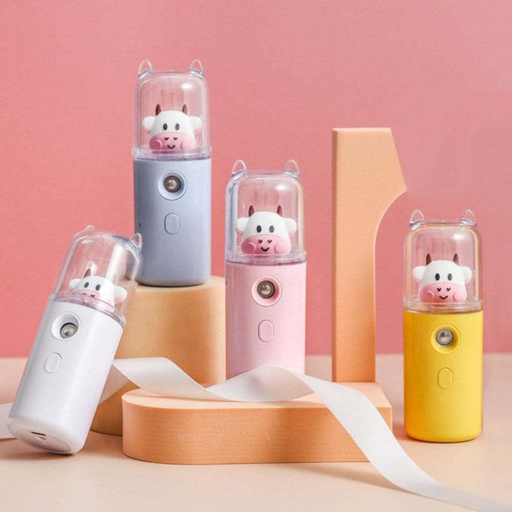 Nano Spray Mini Karakter Cute/Perawatan Wajah Humidifier Mini Usb