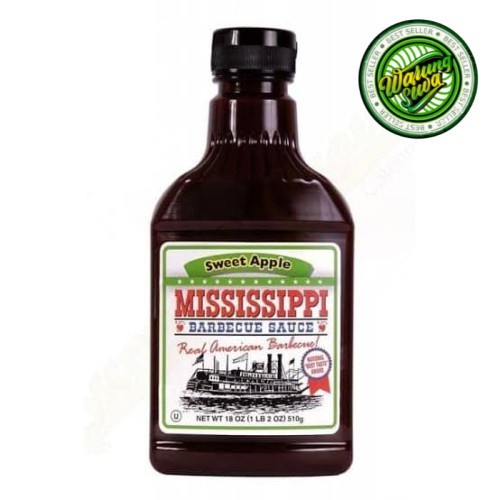 

Mississippi Sweet Apple Barbecue Sauce 510gr