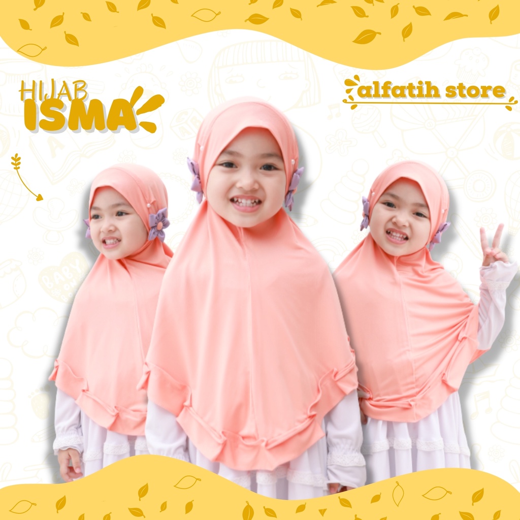 Jilbab Anak Isma kids / Jilbab anak bagus lucu murah hijab anak tanggung kerudung anak termurah usia 5-8tahun hijab jersey kerudung anak terbaru kerudung instan anak jilbab anak renata