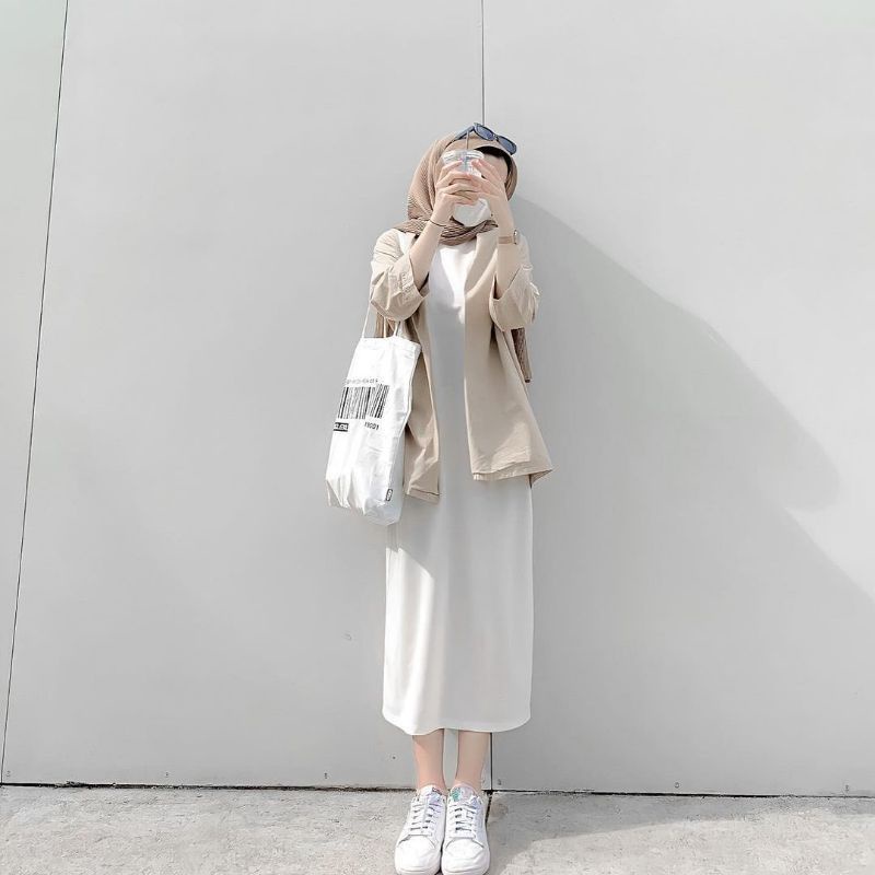 [SIAP KIRIM] Setelan Lame - One Set Dress Wanita - Ootd Setelan Wanita - Setelan Wanita Ootd Muslim