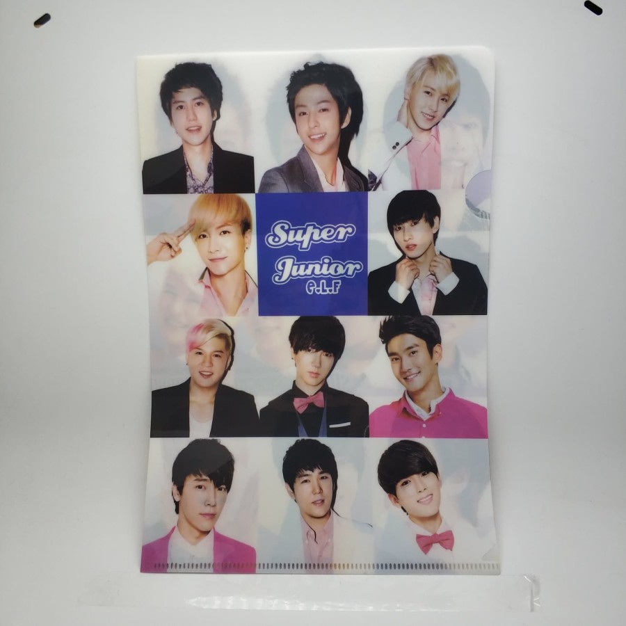 

Map folder A4 plastik / plastic KPOP / K-pop Super Junior model 1 import