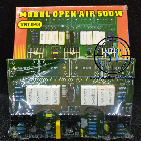 Kit Module Power Amplifier Mono &quot; Open Air &quot; 500w Modul Power Driver Open 500 Watt - Tanpa Transistor