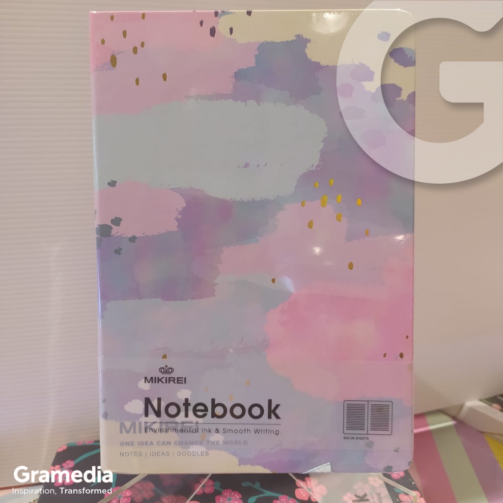 

MIKIREI NB BG-5718 A5 ABSTRACT SOFT COLOR - original produk