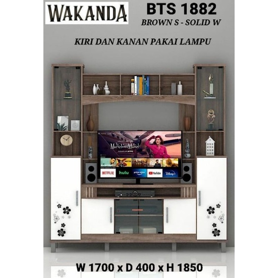 Lemari TV / Hias BTS 1882 P