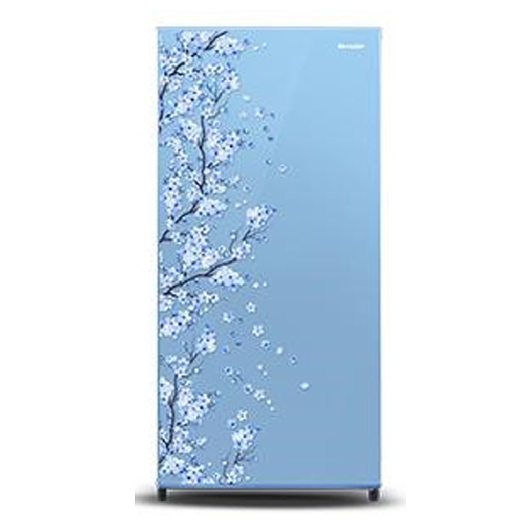 SHARP SJ N 192 D SB / SAKURA BLUE KULKAS LEMARI ES 1 PINTU 184 LITER / SJN192DSB