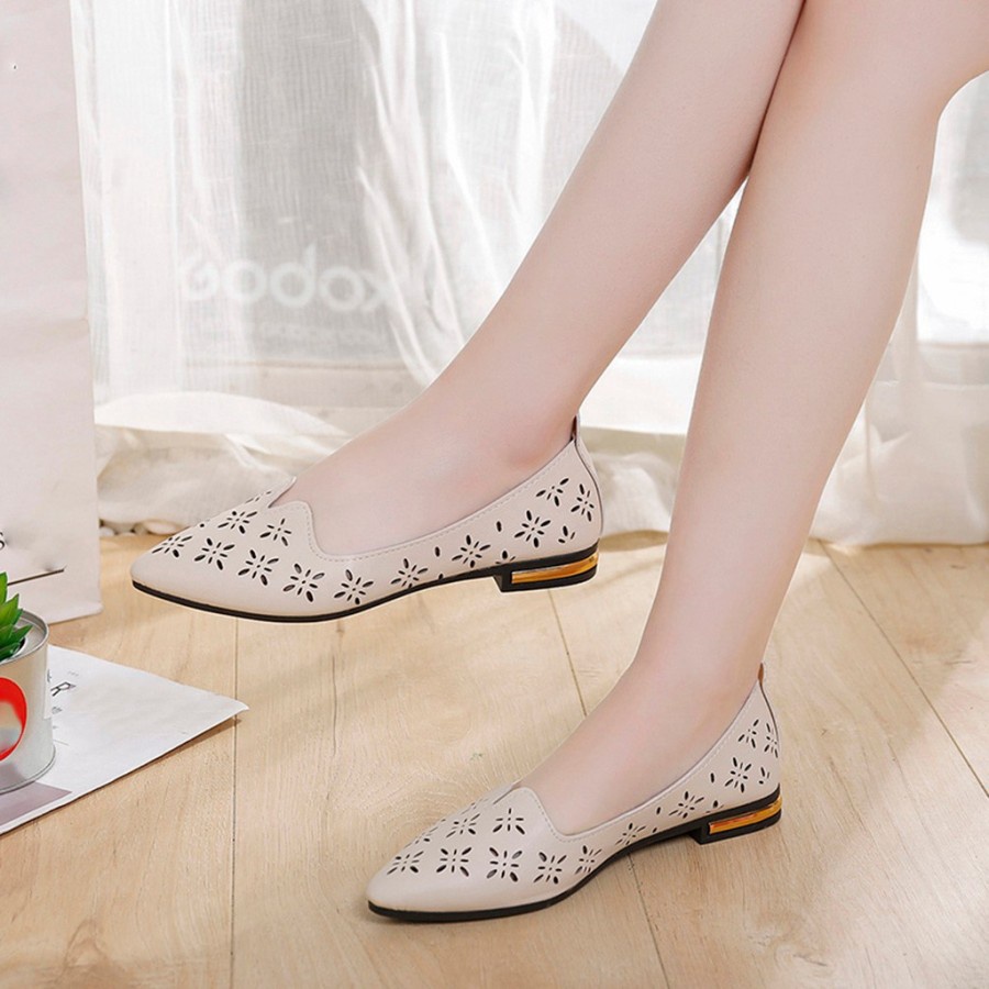 SEPATU WANITA FLAT SHOES LASER