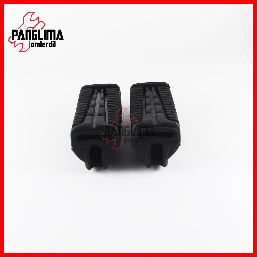 Karet Barstep Depan Jupiter Lama-MX-Z &amp; Vega Old-R-R New-ZR &amp; Force 1-F1ZR-F1 ZR &amp; RX King Footstep-Foot-Kaki-Bar Step Injekan 1 Set-2 Pcs