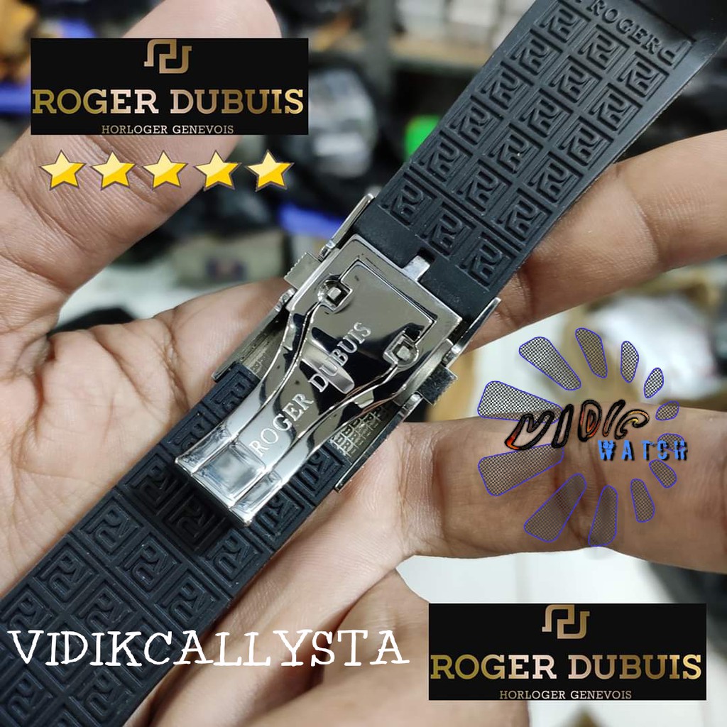 Strap watch Rubber Roger dubuis Rogerdubuis Easy Diver Tali RD 26MM