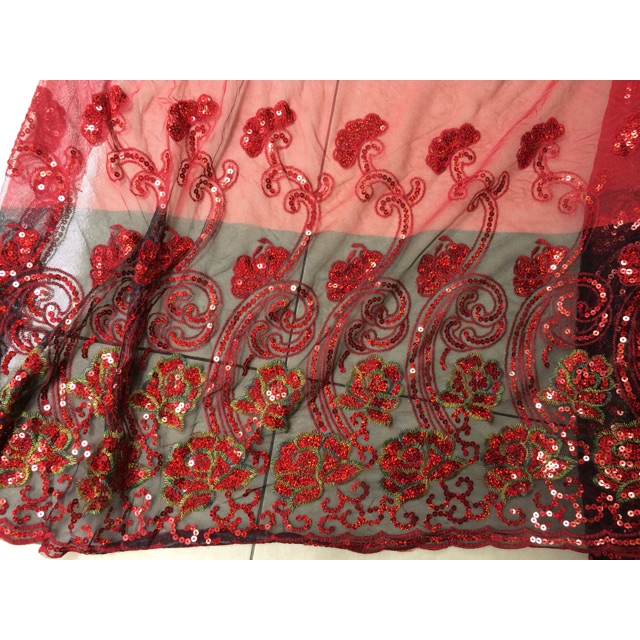 Kain Brokat Tulle Payet Murah Obral Brokat Grosir Brukat Shopee Indonesia