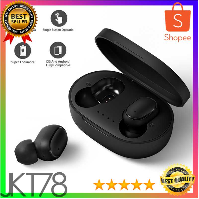 Robotsky TWS Earphone True Wireless Bluetooth Charging Dock A6S