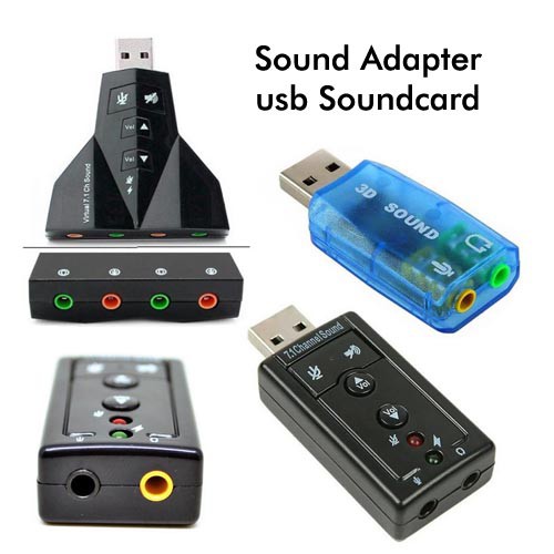 ITSTORE USB SOUNDCARD SOUND ADAPTER 7.1 double channel