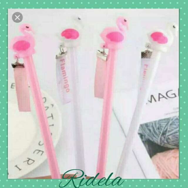 

[RC14] - PULPEN GEL KARAKTER FLAMINGGO PULPEN GEL FLAMINGGO TINTA HITAM BOLPOIN BLACK /RIDELA SUMBAR