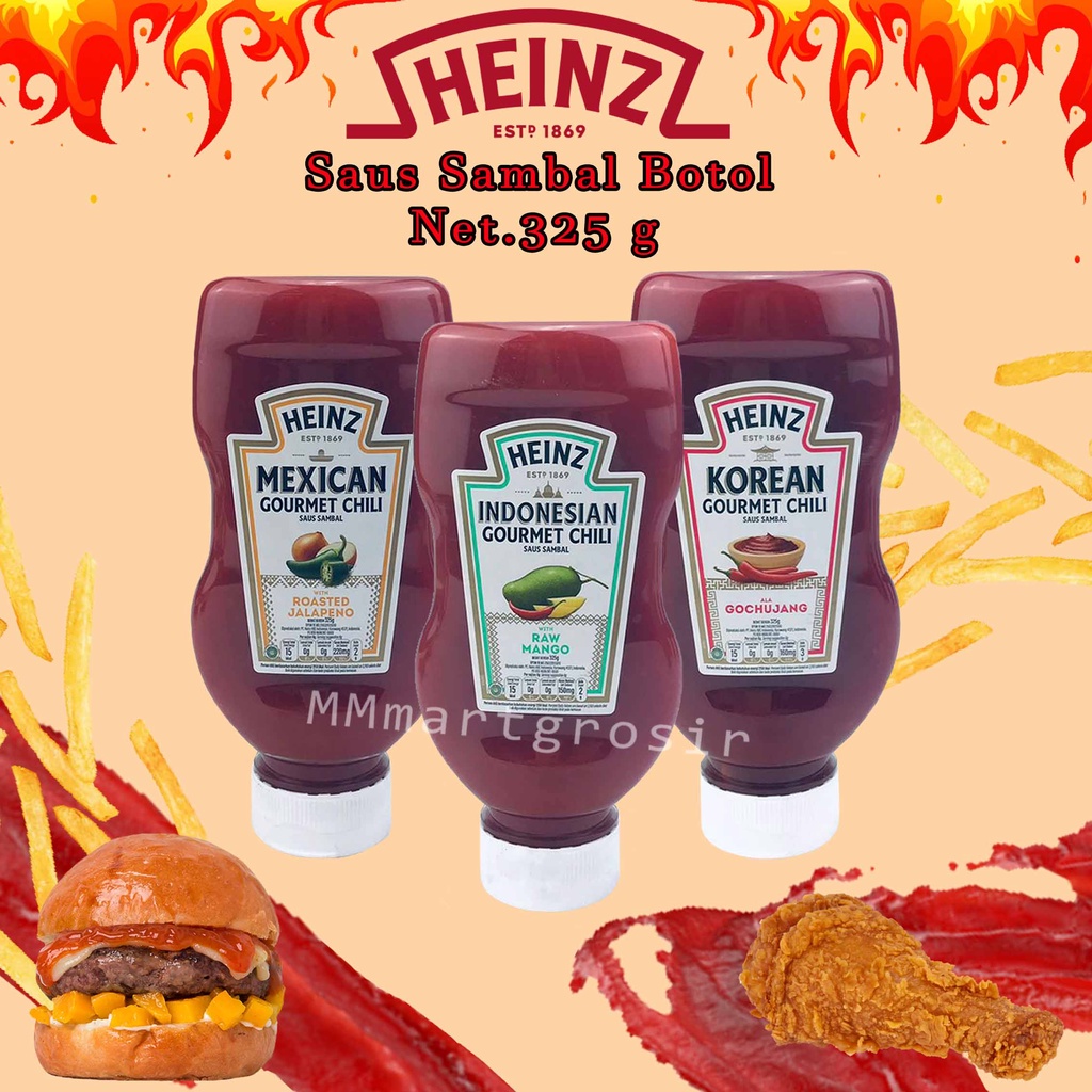 Heinz / Saus Sambal / botol / 325 g