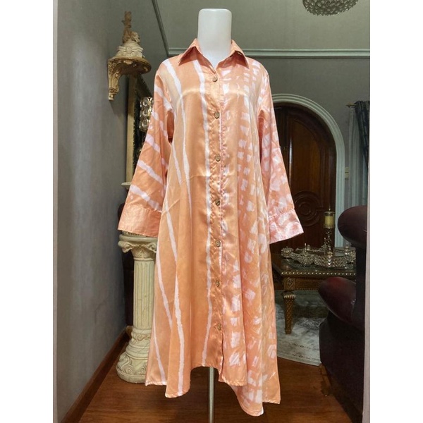 Zaja - Baju Atasan Muslim Perempuan Dewasa Motif Tie Dye Terbaru Baju Tunik Cewek Kekinian Fashion Muslimah Pakaian Muslim Perempuan Dewasa 2022 Atasan Muslim Mewah