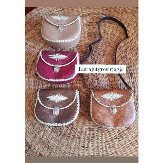 tas sling bag vinil/ tas piknik/tas wanita/tasmurah