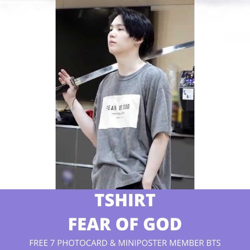BAJU KAOS SUGA FEAR OF GOD / KAOS SUGA / COD