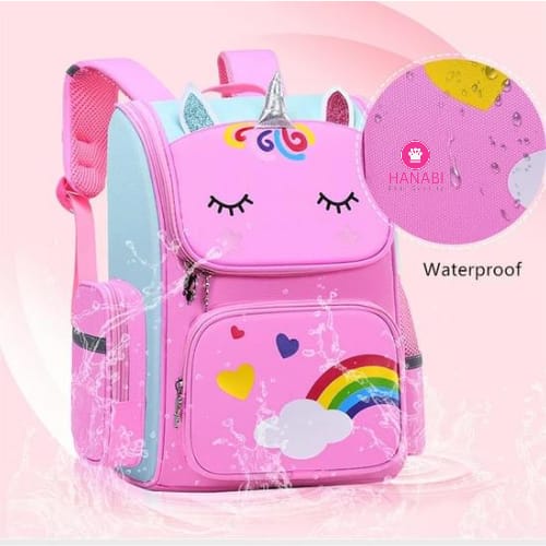 HANABI - Tas ransel anak karakter UNICORN Other Bear Baby tas sekolah anak perempuan sd Type 30CM tas travelling anak