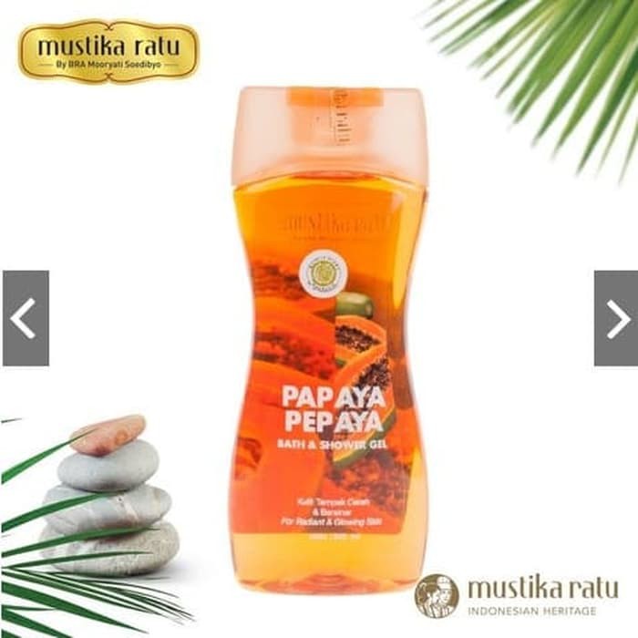 Kualitas Terbaru MUSTIKA RATU PEPAYA SHOWER GEL 245 ML Promo