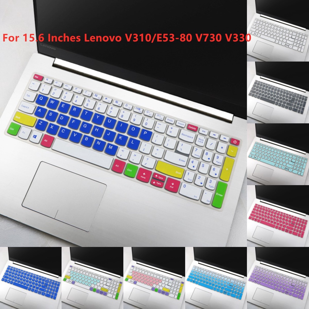 For 15.6 Inches Lenovo V310/E53-80 V730 V330 Soft Ultra-thin Silicone Laptop Keyboard Cover Protector