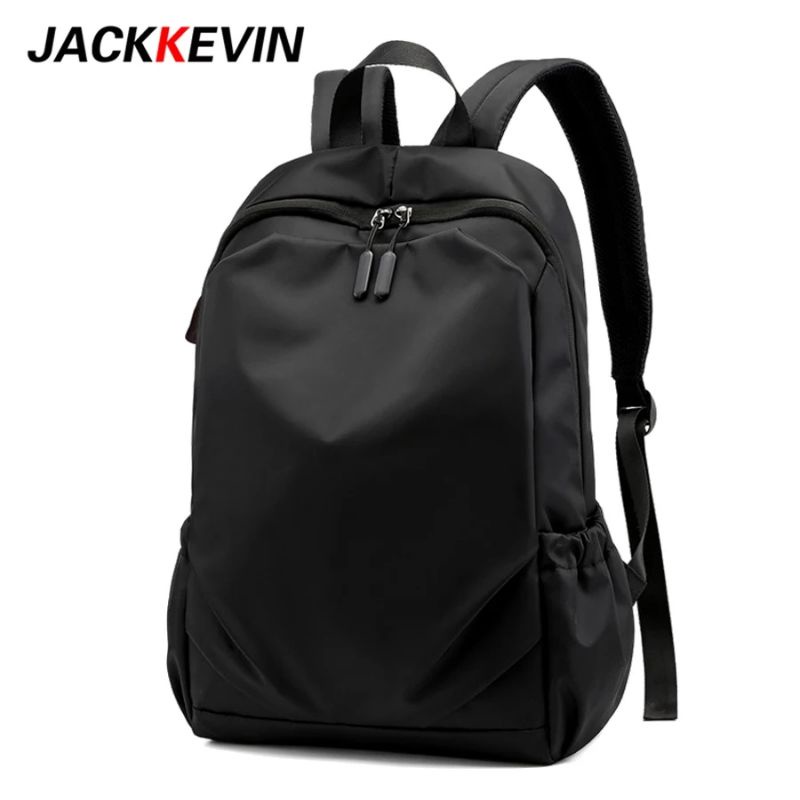 JS_Tas Ransel Laptop Kerja Sekolah Pria Anti Air Bahan Longcham Premium Stylish Fashionable