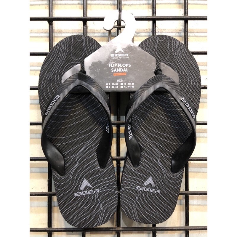 EIGER1989 Sandal Jepit Original Kamakou - Hitam - COD