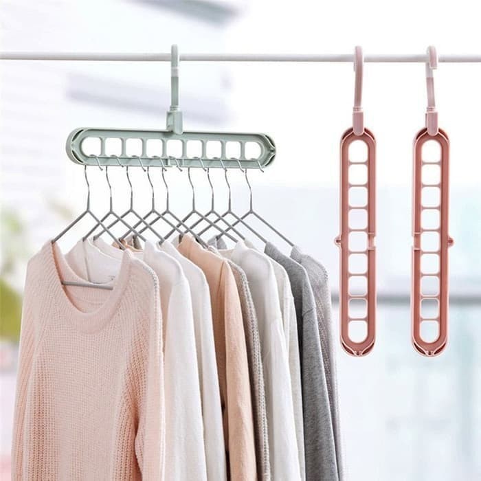 Magic Hanger Gantungan Baju Organizer 9 in 1 As Seen on TV Serbaguna