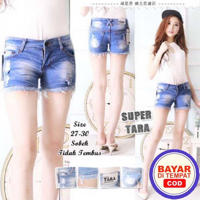 Celana Jins Cewek Kekinian Ukuran Jumbo Jeans Levis Import Dist I EK107 Celana Jeans Pendek Wanita