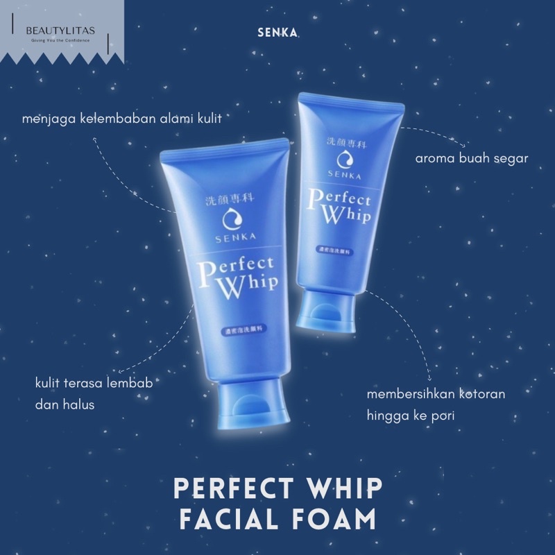 SENKA - Perfect Whip Facial Foam From Japan