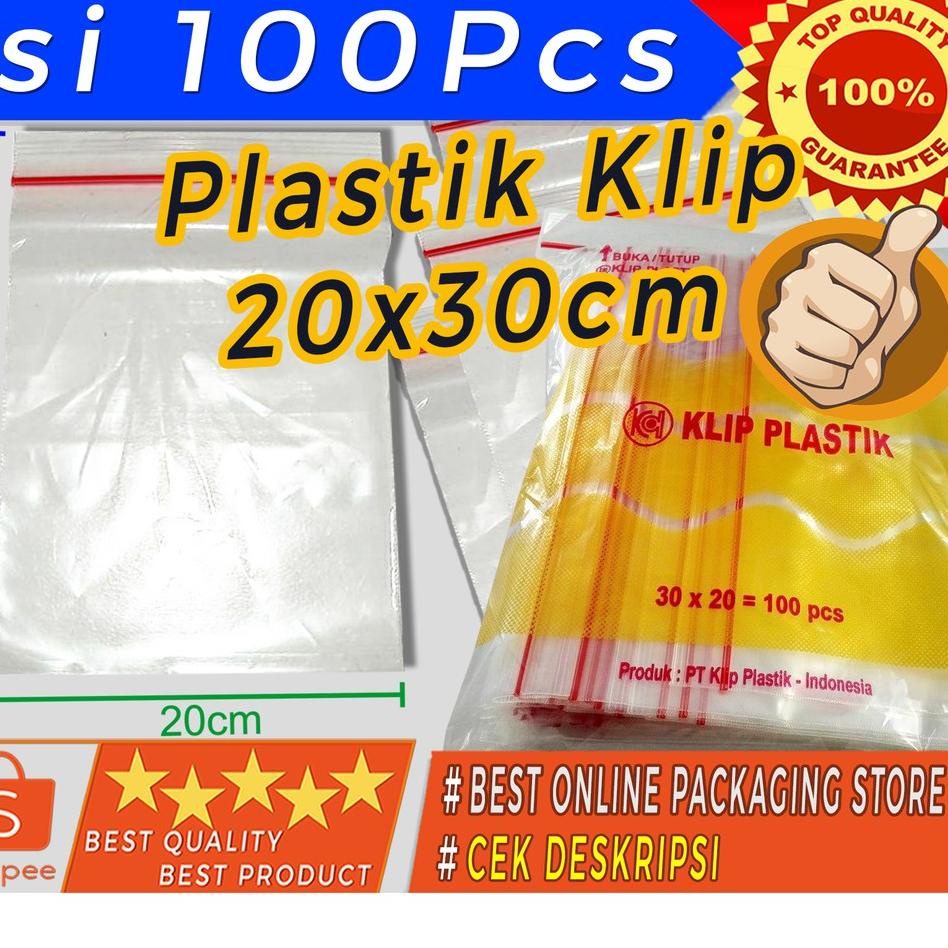 Lebih Puas PLASTIK KLIP 20X30 CM TERMURAH
