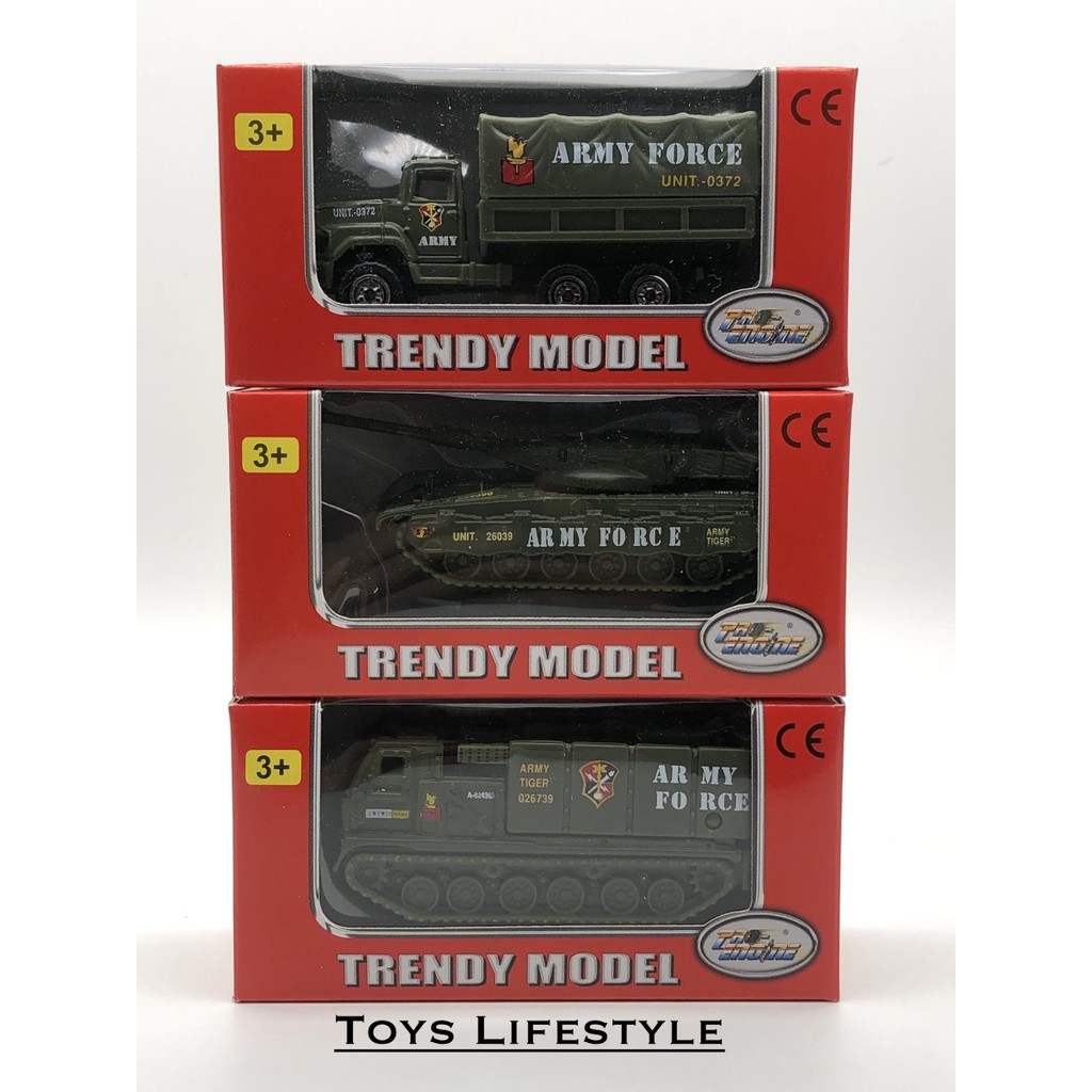 Mainan Mobil & Tank Diecast Tentara / Army Force