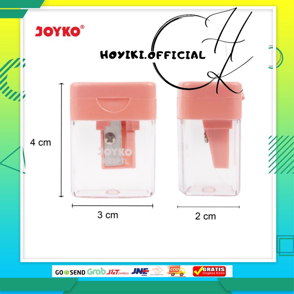

JOYKO Rautan Serutan Sharpener Joyko B-23PTL Peraut