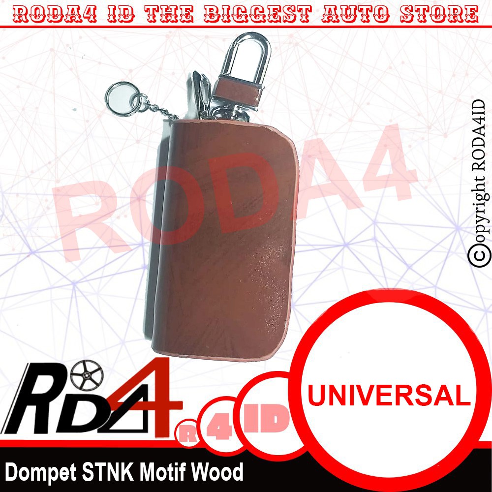 Dompet STNK Mobil Motif Wood
