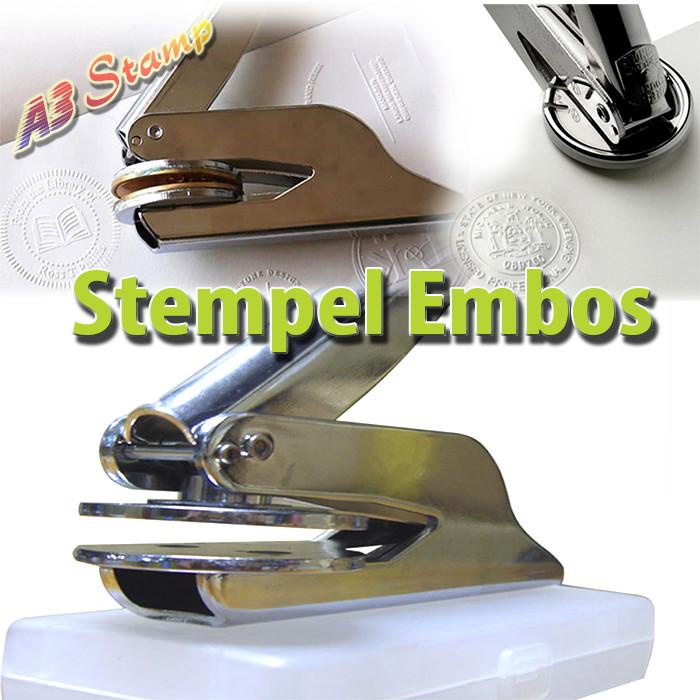 

Stempel | Stempel Embos / Stempel Timbul / Tanpa Tinta