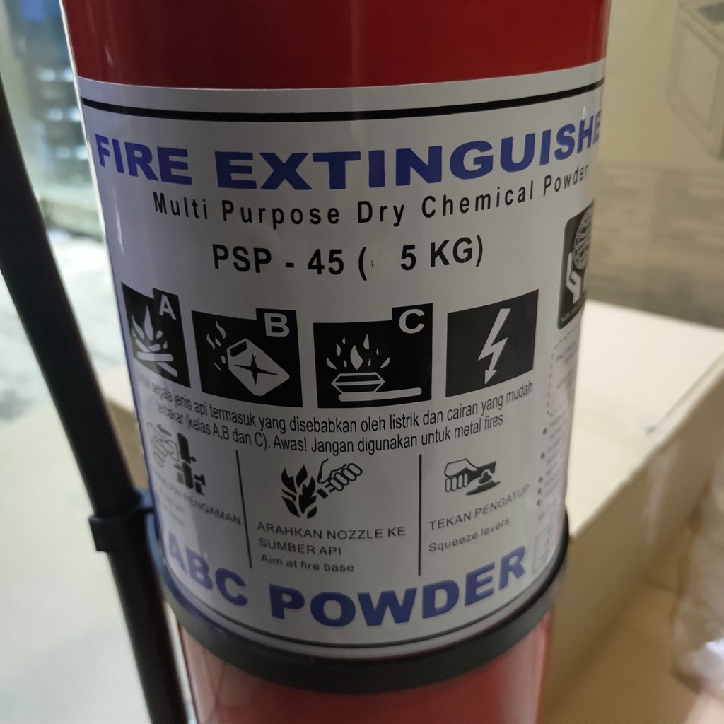 Jual Apar 5 Kg Tabung Pemadam Api Fire Extinguisher Abc Dry Powder 5kg