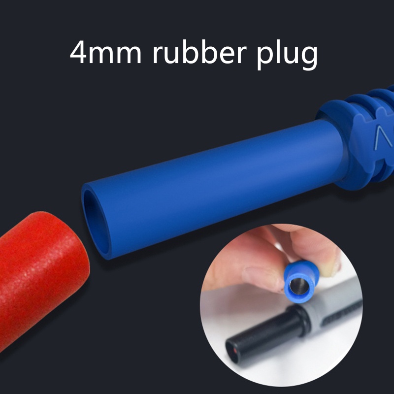 Btsg Test Back Probe Pin 0.7mm on-Destructive Pin Test Probes Pin Isolasi Piercing Jarum Multimeter Test Probe Untuk4