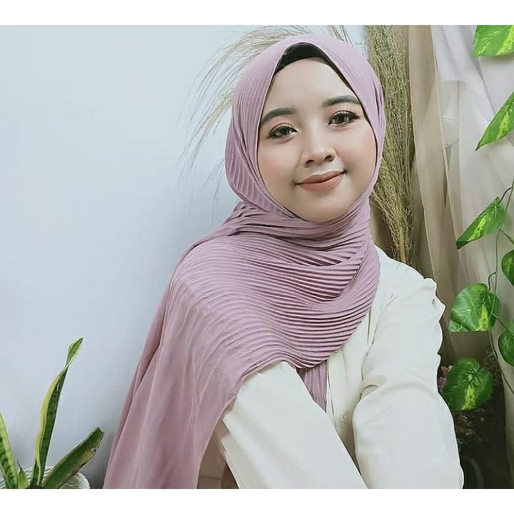 PLEATED SHAWL / PASHMINA FULL PLISKET