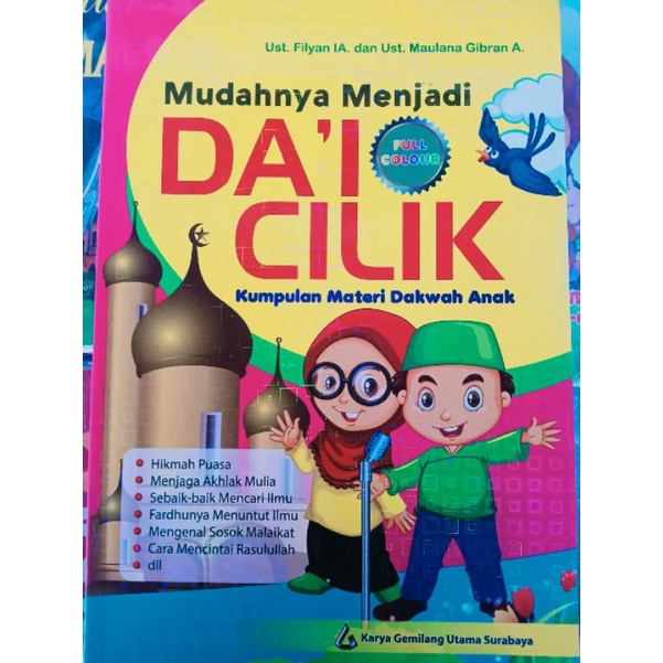 

BUKU DA'I CILIK MATERI DAKWAH ANAK