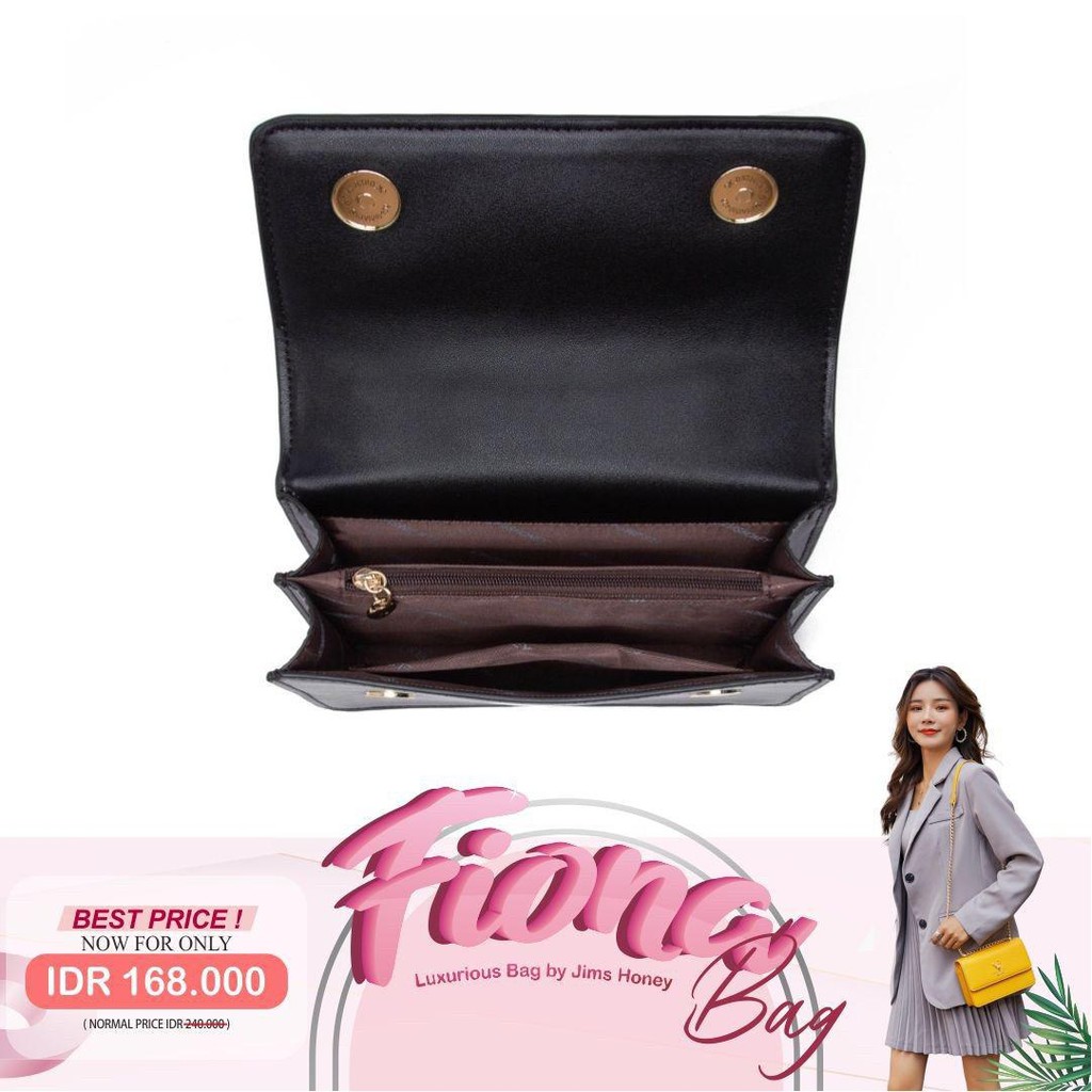 Jims Honey Fiona Bag Tas Selempang Wanita Murah Import Sling Cewek Casual Pesta Fashion Jimshoney