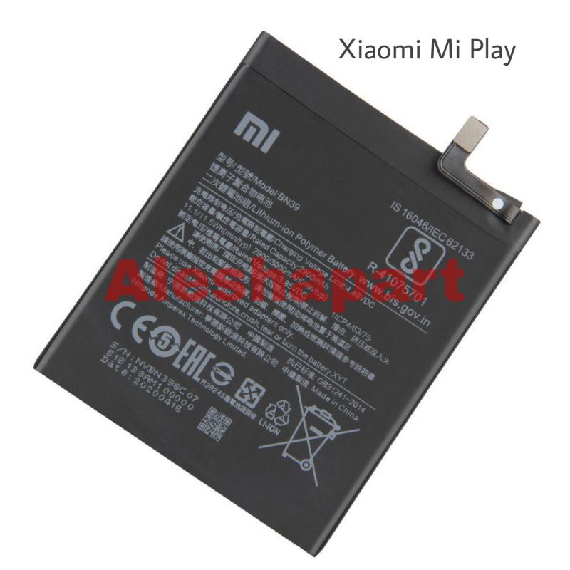 BATERAI/BATTERY XIAOMI MIPLAY/MI PLAY/BN39