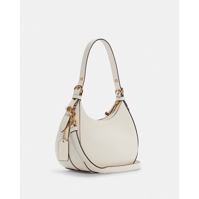 Coach Kleo Signature Hobo White Leather (C6807)