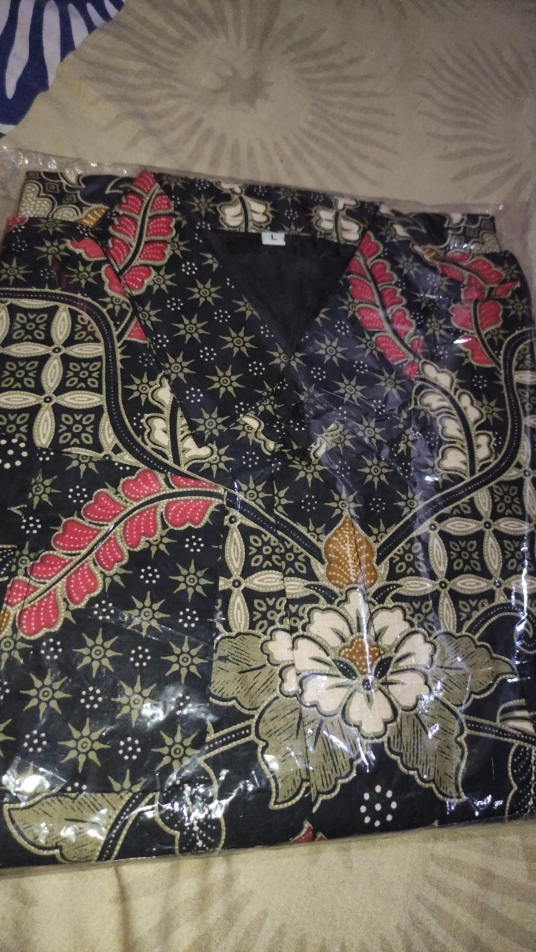 Kamajaya Kemeja Batik Pria Lengan Panjang Full Furing Bahan Katun Sragenan By Kanaya